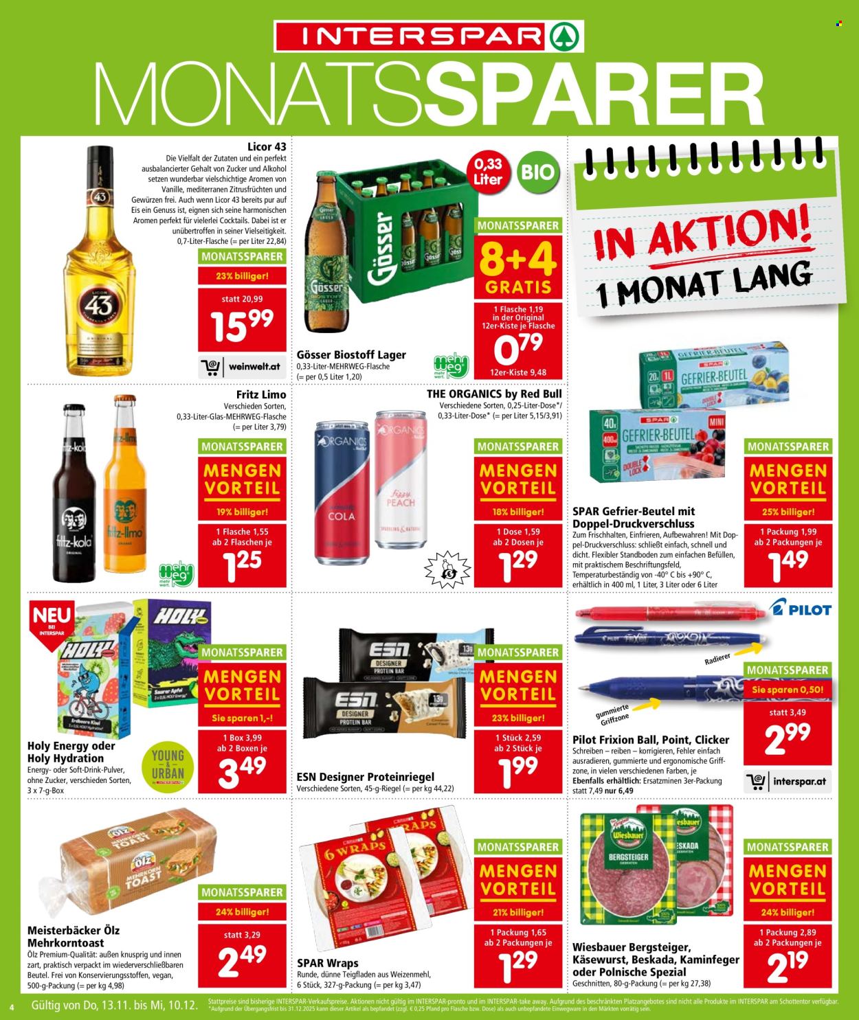 Angebote INTERSPAR - 13.11.2025 - 19.11.2025. Seite 5