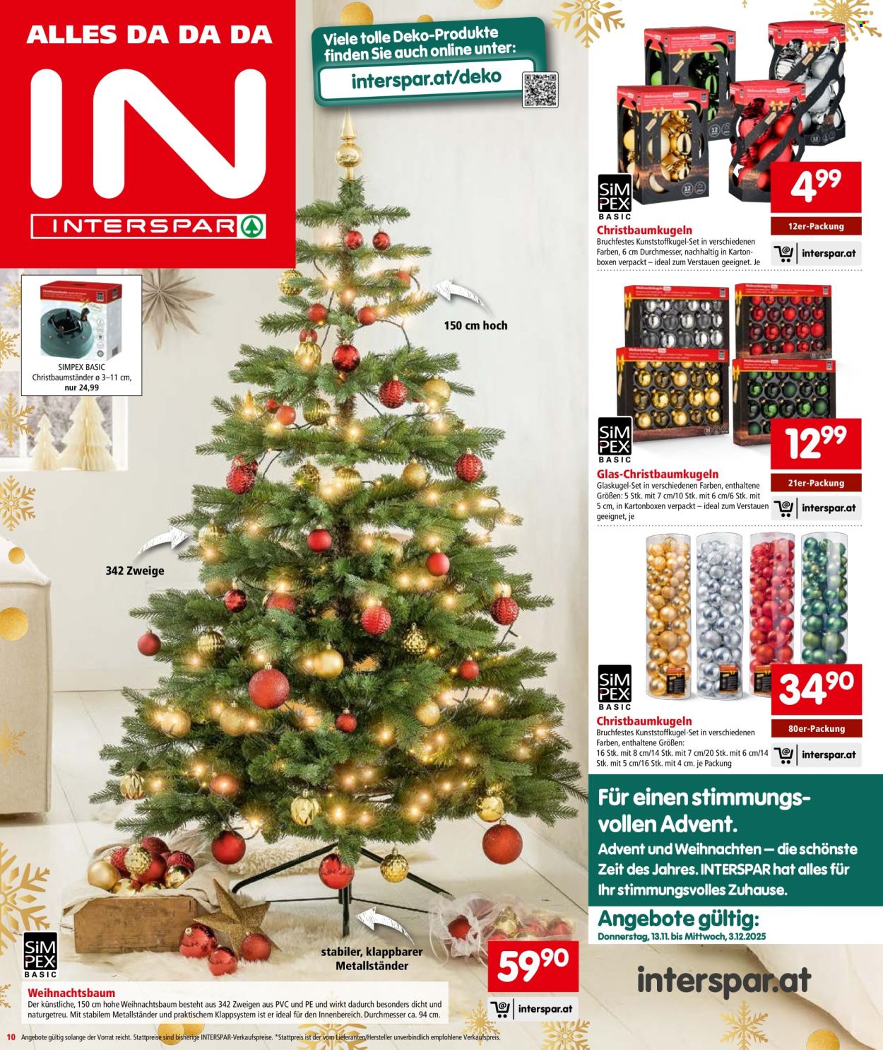 Angebote INTERSPAR - 13.11.2025 - 19.11.2025. Seite 11