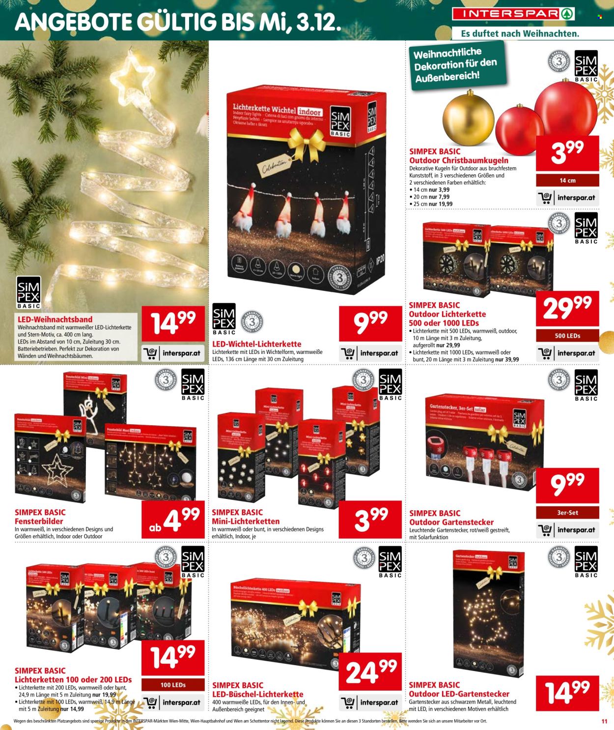Angebote INTERSPAR - 13.11.2025 - 19.11.2025. Seite 12