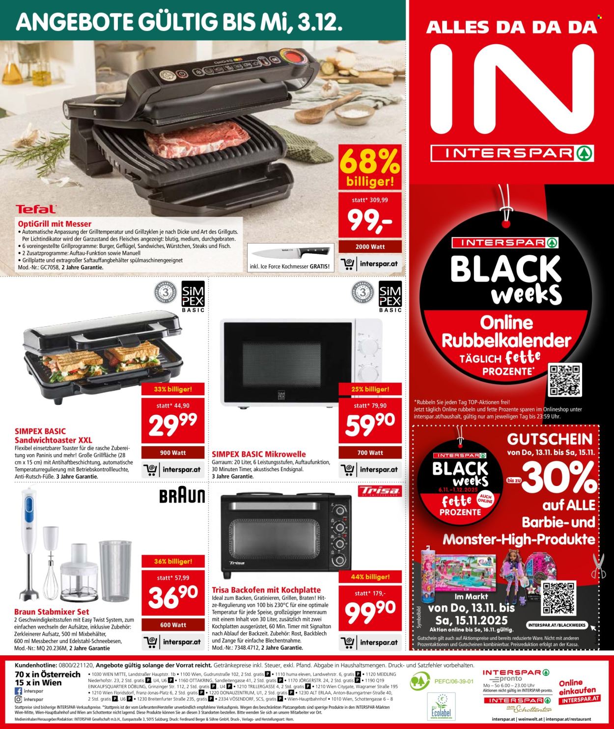 Angebote INTERSPAR - 13.11.2025 - 19.11.2025. Seite 17