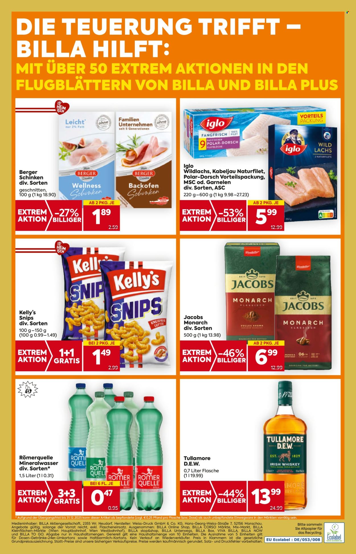 Angebote Billa - 13.11.2025 - 19.11.2025. Seite 20