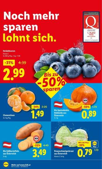 thumbnail - Bio Speisekürbis Hokkaido aus Österreich