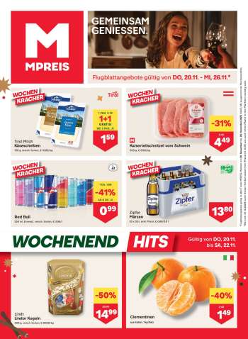 Angebote MPREIS - 20.11.2025 - 26.11.2025.