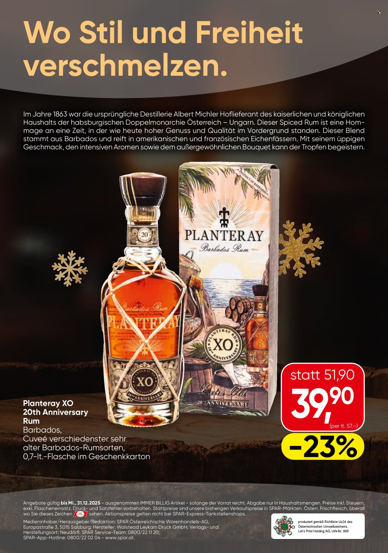 Angebote SPAR - 13.11.2025 - 31.12.2025. Seite 8