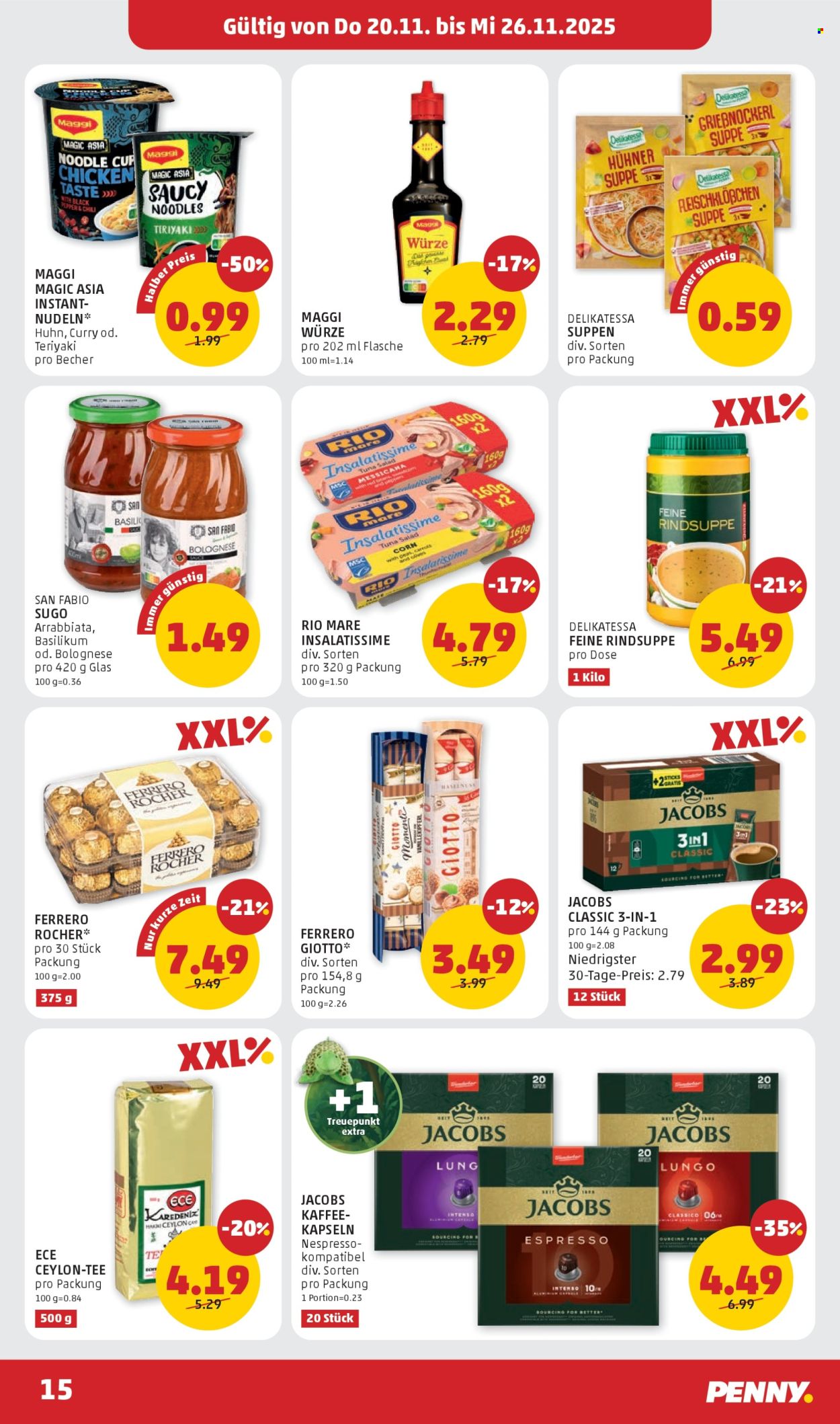 Angebote Penny - 20.11.2025 - 26.11.2025. Seite 15