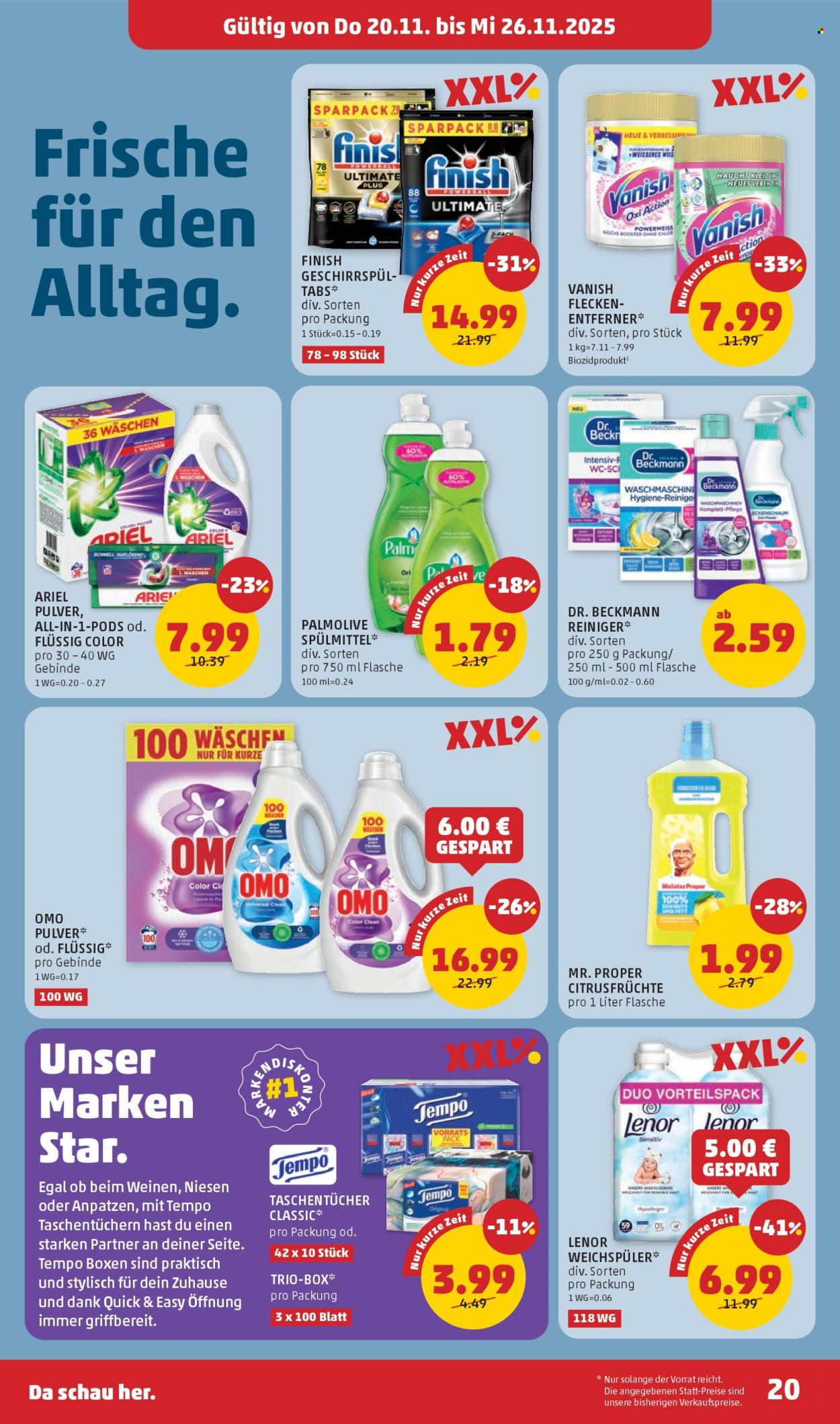Angebote Penny - 20.11.2025 - 26.11.2025. Seite 20