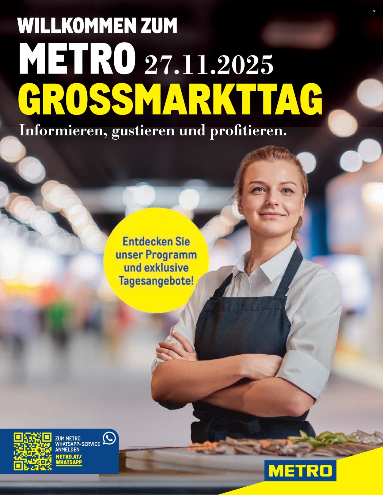 Angebote Metro - 27.11.2025 - 29.11.2025. Seite 1