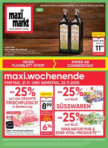Angebote Maximarkt - 20.11.2025 - 26.11.2025.