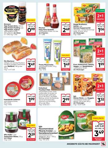 thumbnail - Maggi Rindfleisch, Hühner oder Gemüse Suppenwürfel