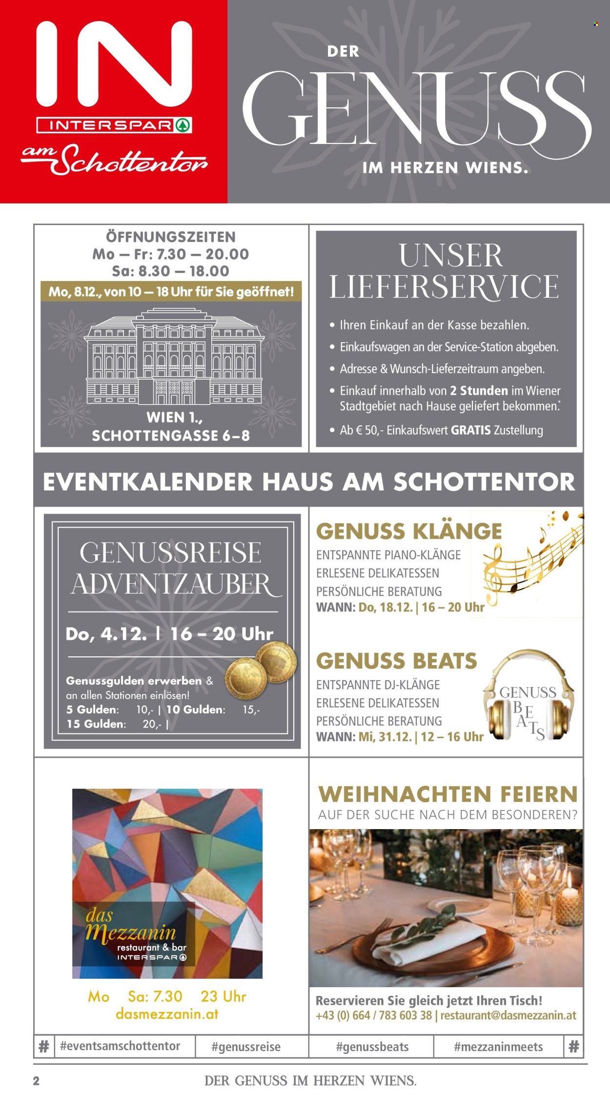 Angebote INTERSPAR - 20.11.2025 - 3.12.2025. Seite 2