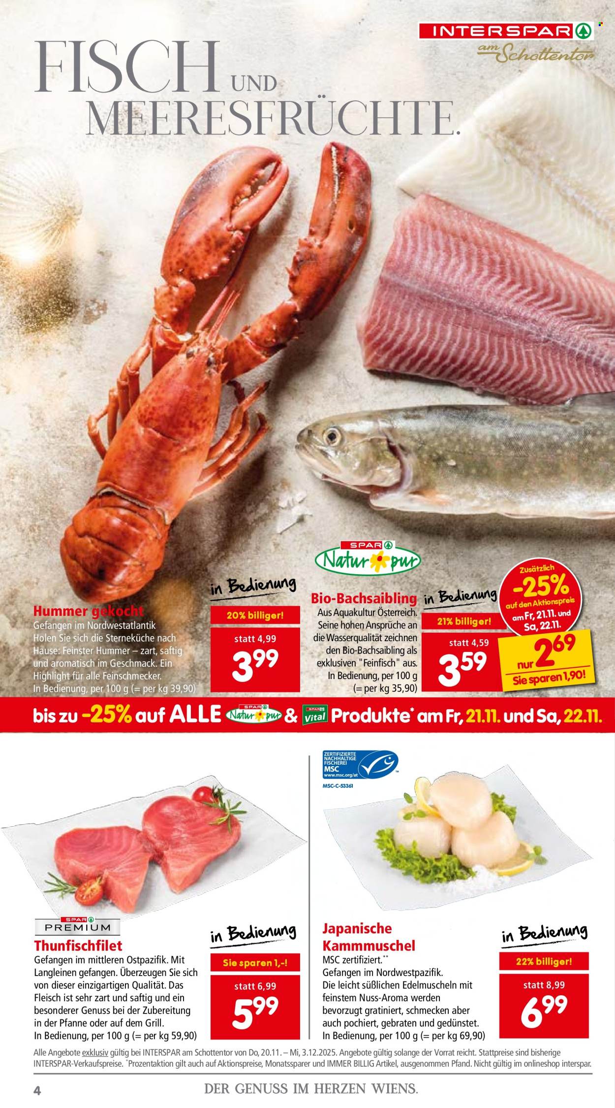 Angebote INTERSPAR - 20.11.2025 - 3.12.2025. Seite 4