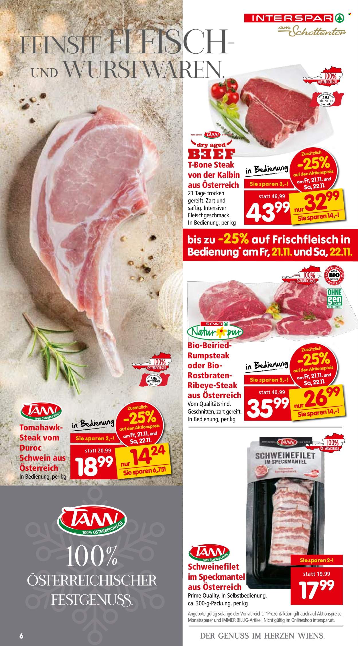 Angebote INTERSPAR - 20.11.2025 - 3.12.2025. Seite 6
