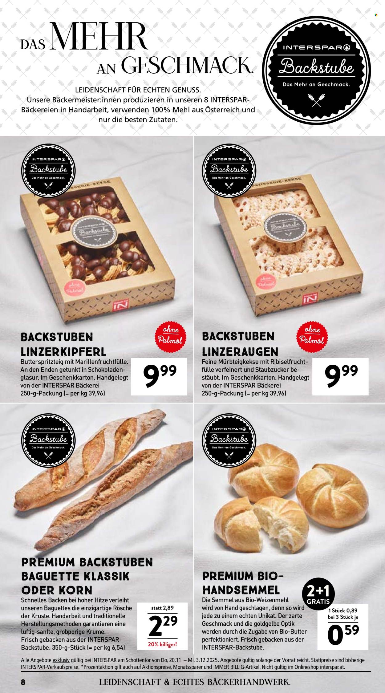 Angebote INTERSPAR - 20.11.2025 - 3.12.2025. Seite 8