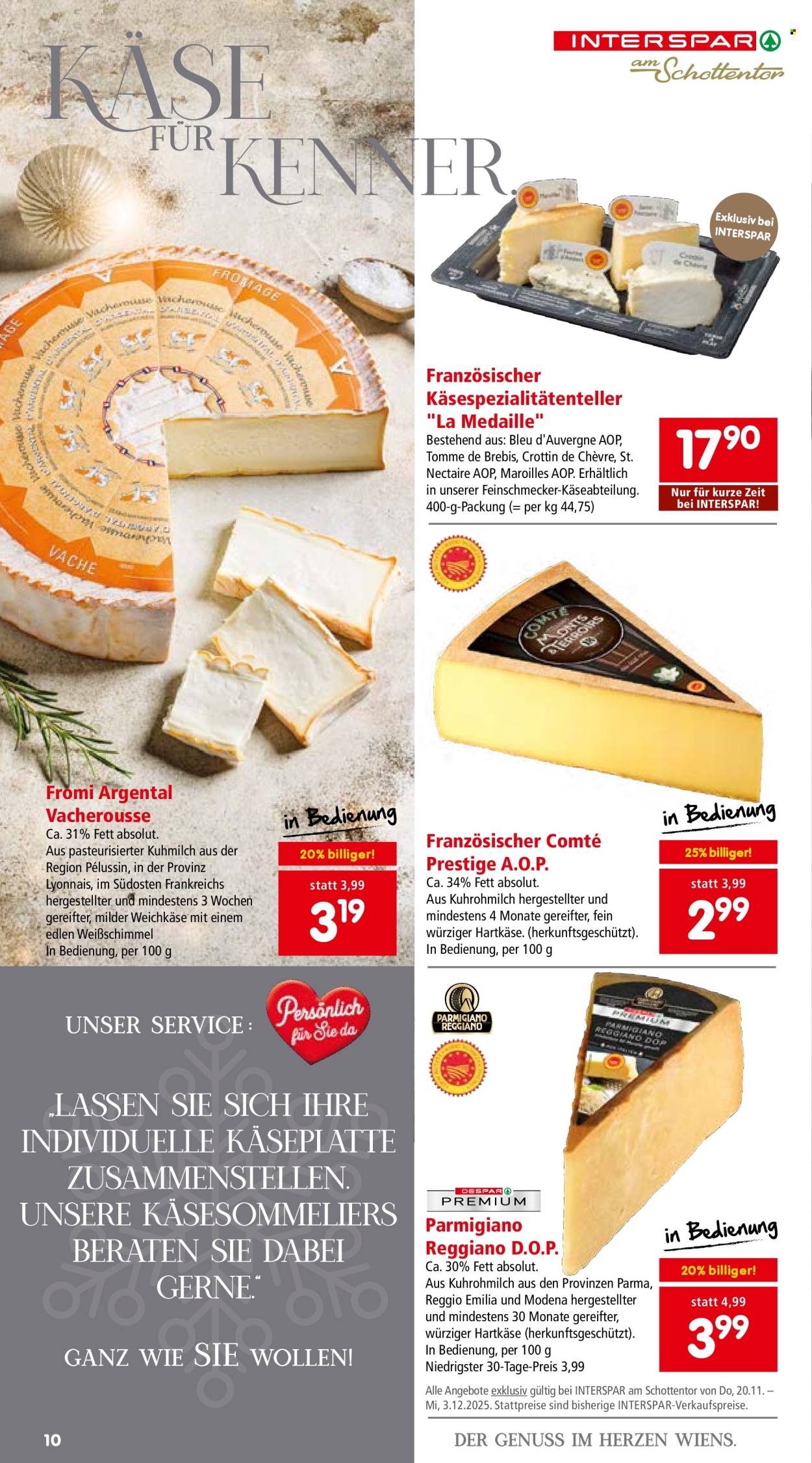 Angebote INTERSPAR - 20.11.2025 - 3.12.2025. Seite 10