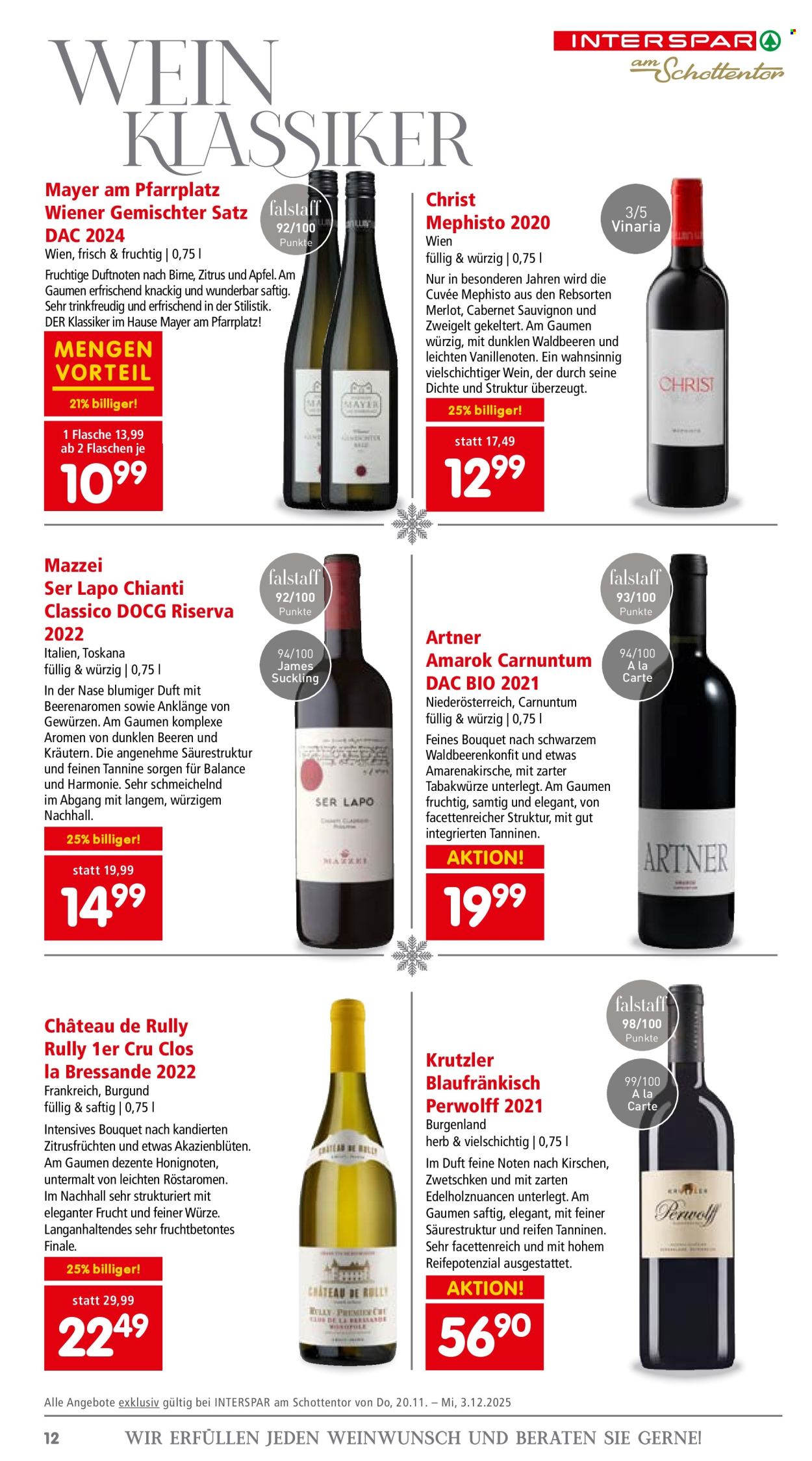 Angebote INTERSPAR - 20.11.2025 - 3.12.2025. Seite 12