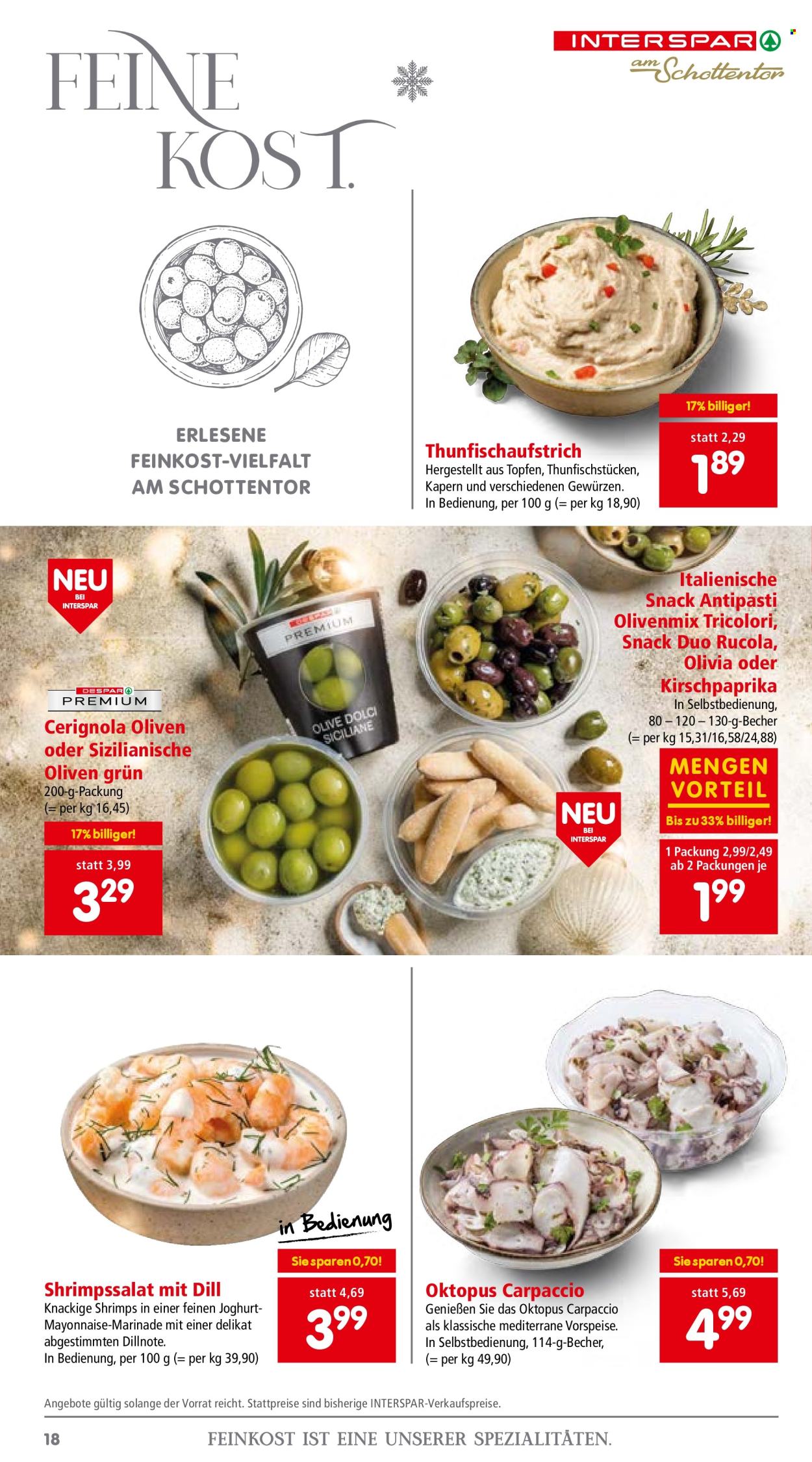 Angebote INTERSPAR - 20.11.2025 - 3.12.2025. Seite 18