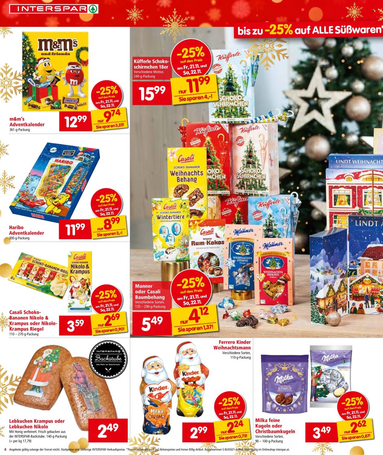Angebote INTERSPAR - 20.11.2025 - 3.12.2025. Seite 4