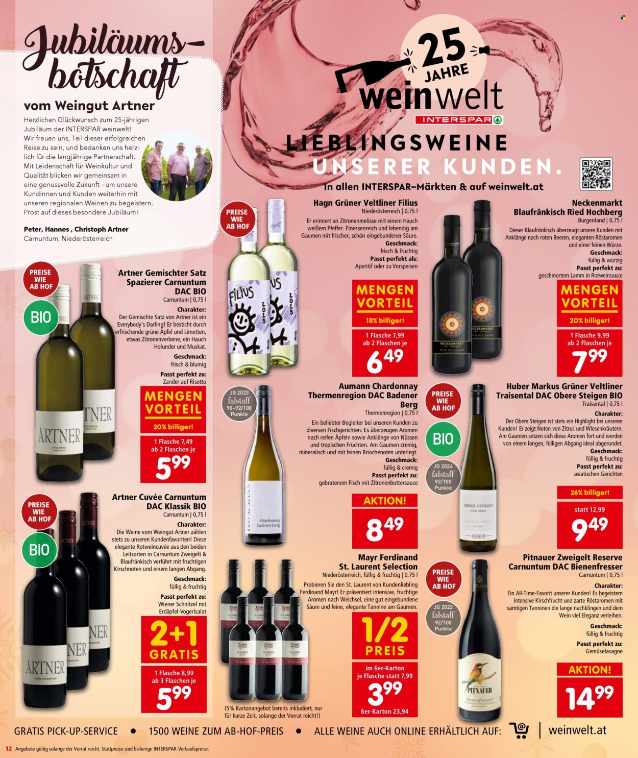 Angebote INTERSPAR - 20.11.2025 - 3.12.2025. Seite 12