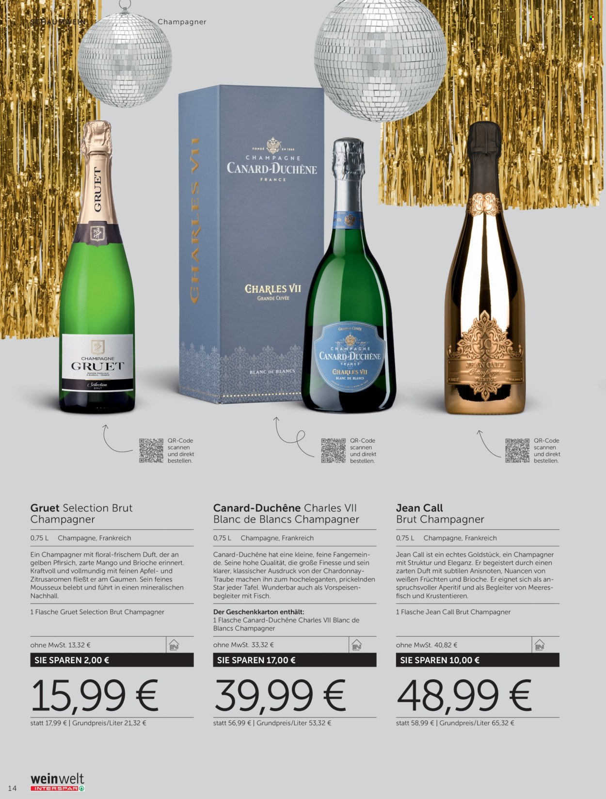 Angebote INTERSPAR - 20.11.2025 - 3.1.2026. Seite 14