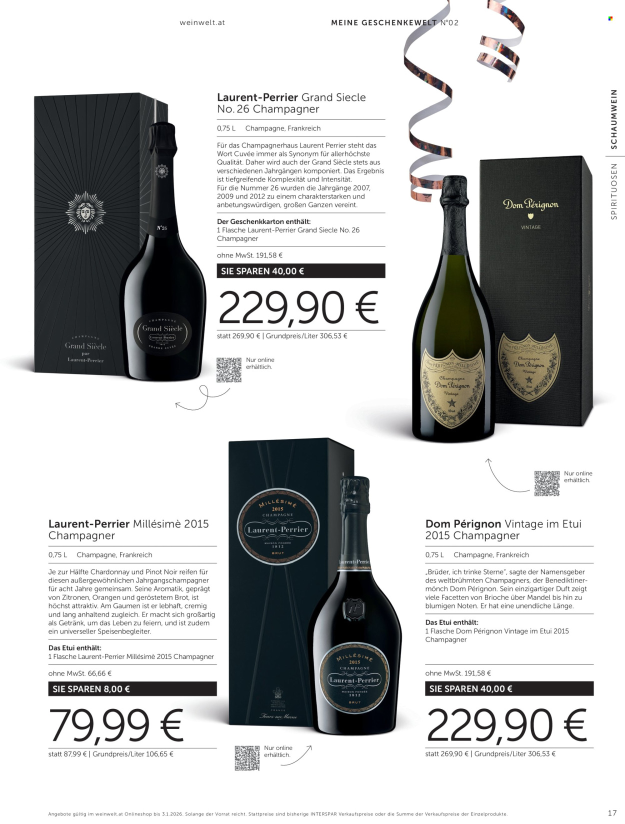 Angebote INTERSPAR - 20.11.2025 - 3.1.2026. Seite 17
