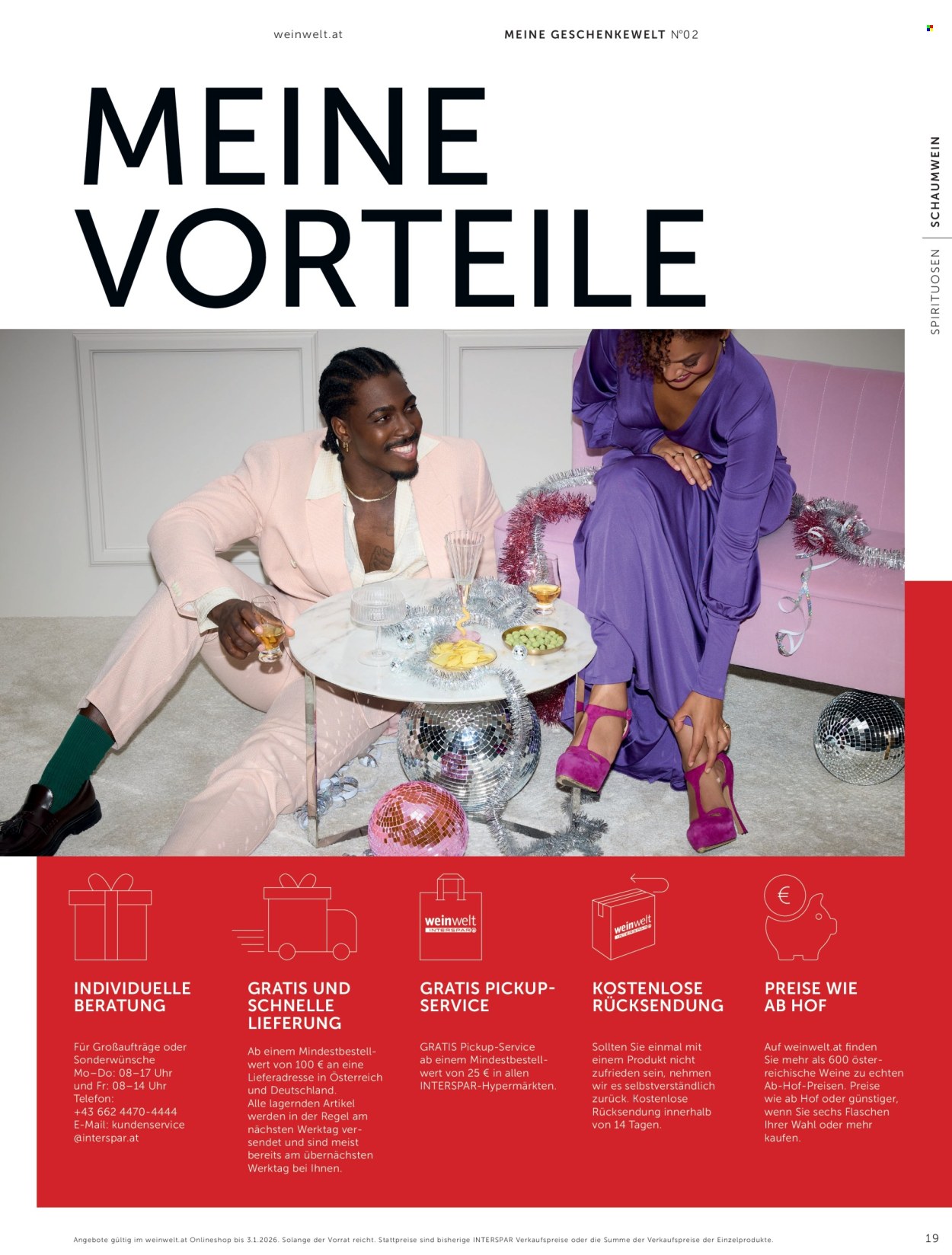 Angebote INTERSPAR - 20.11.2025 - 3.1.2026. Seite 19