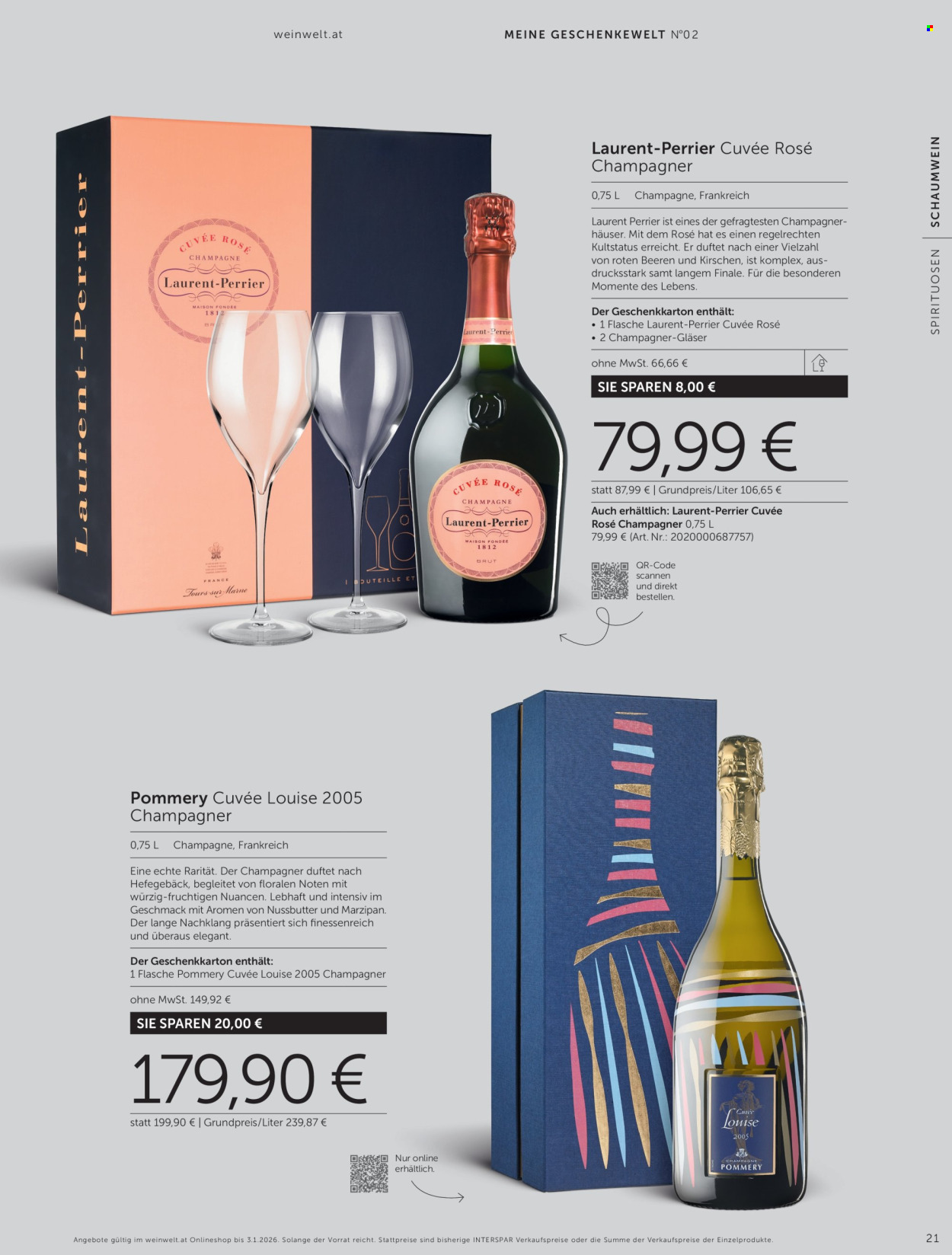 Angebote INTERSPAR - 20.11.2025 - 3.1.2026. Seite 21