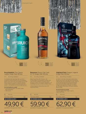 thumbnail - Bowmore Sherry Oak Cask 12 YO Single Malt Whisky