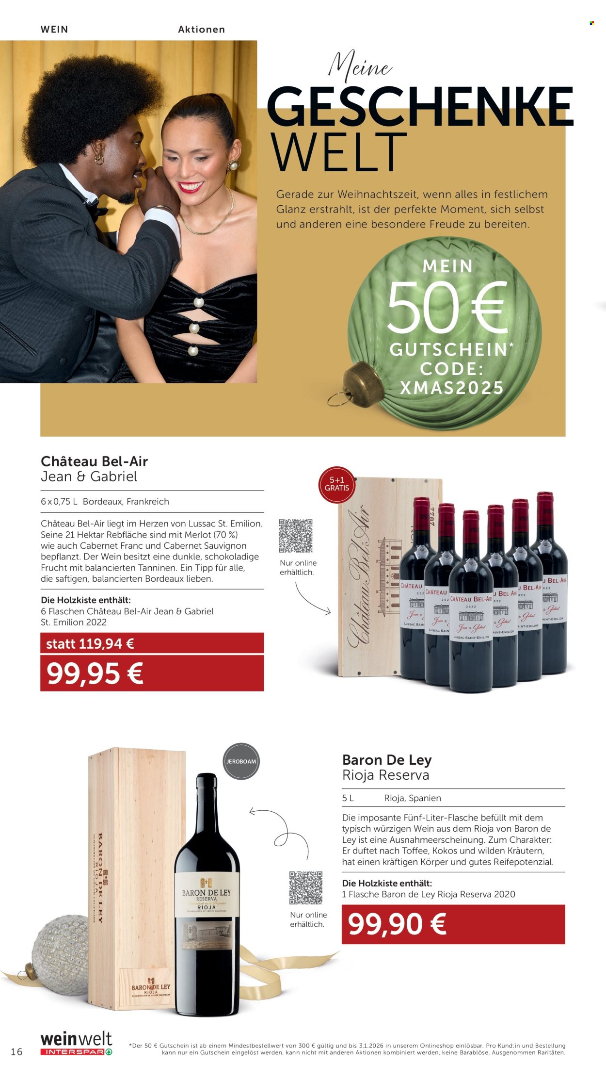 Angebote INTERSPAR - 20.11.2025 - 10.12.2025. Seite 16
