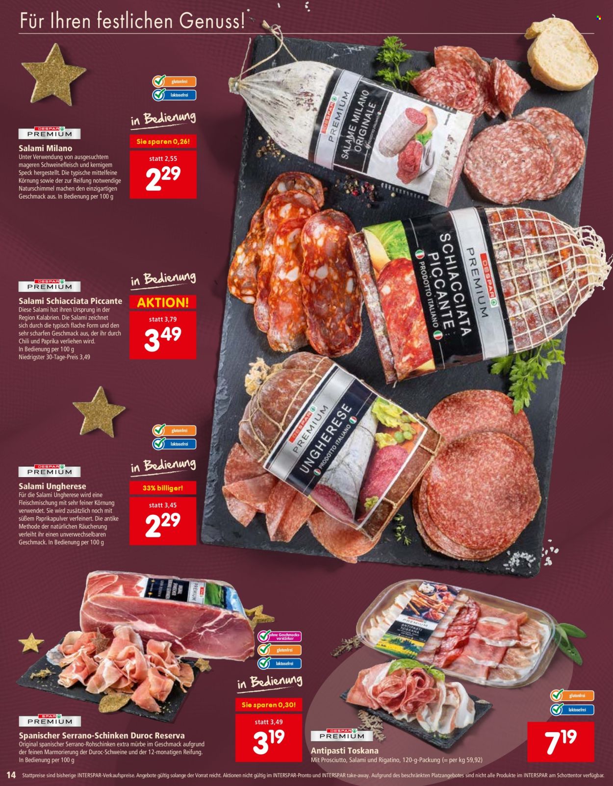 Angebote INTERSPAR - 20.11.2025 - 31.12.2025. Seite 14