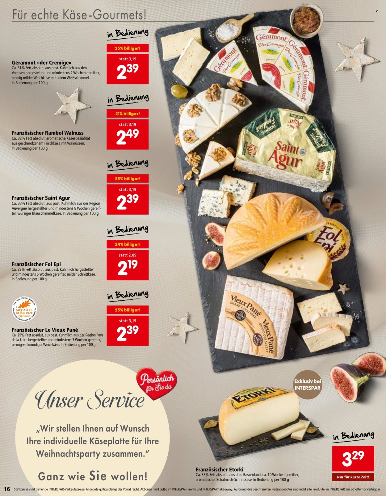 Angebote INTERSPAR - 20.11.2025 - 31.12.2025. Seite 16