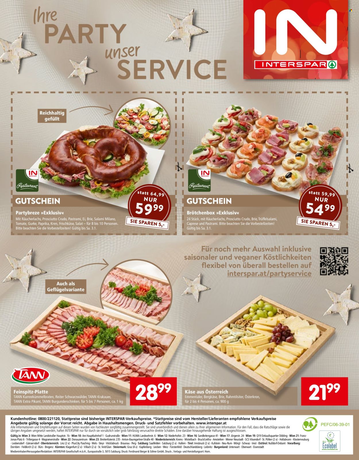 Angebote INTERSPAR - 20.11.2025 - 31.12.2025. Seite 20