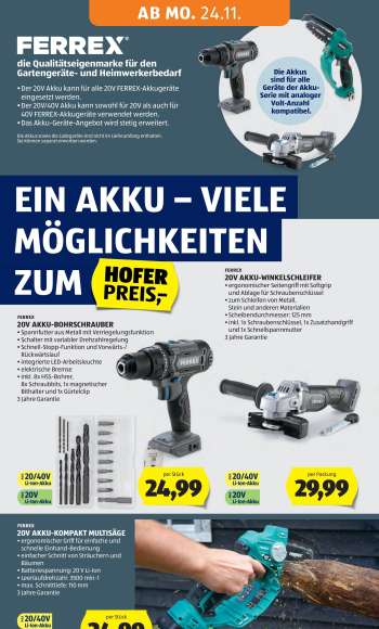 thumbnail - 20V AKKU WINKELSCHLEIFER