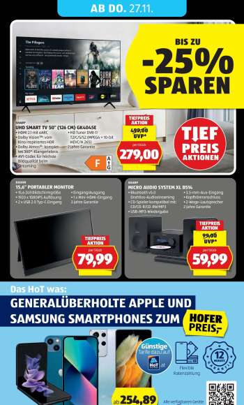 thumbnail - BAUHN 15,6“ PORTABLER MONITOR