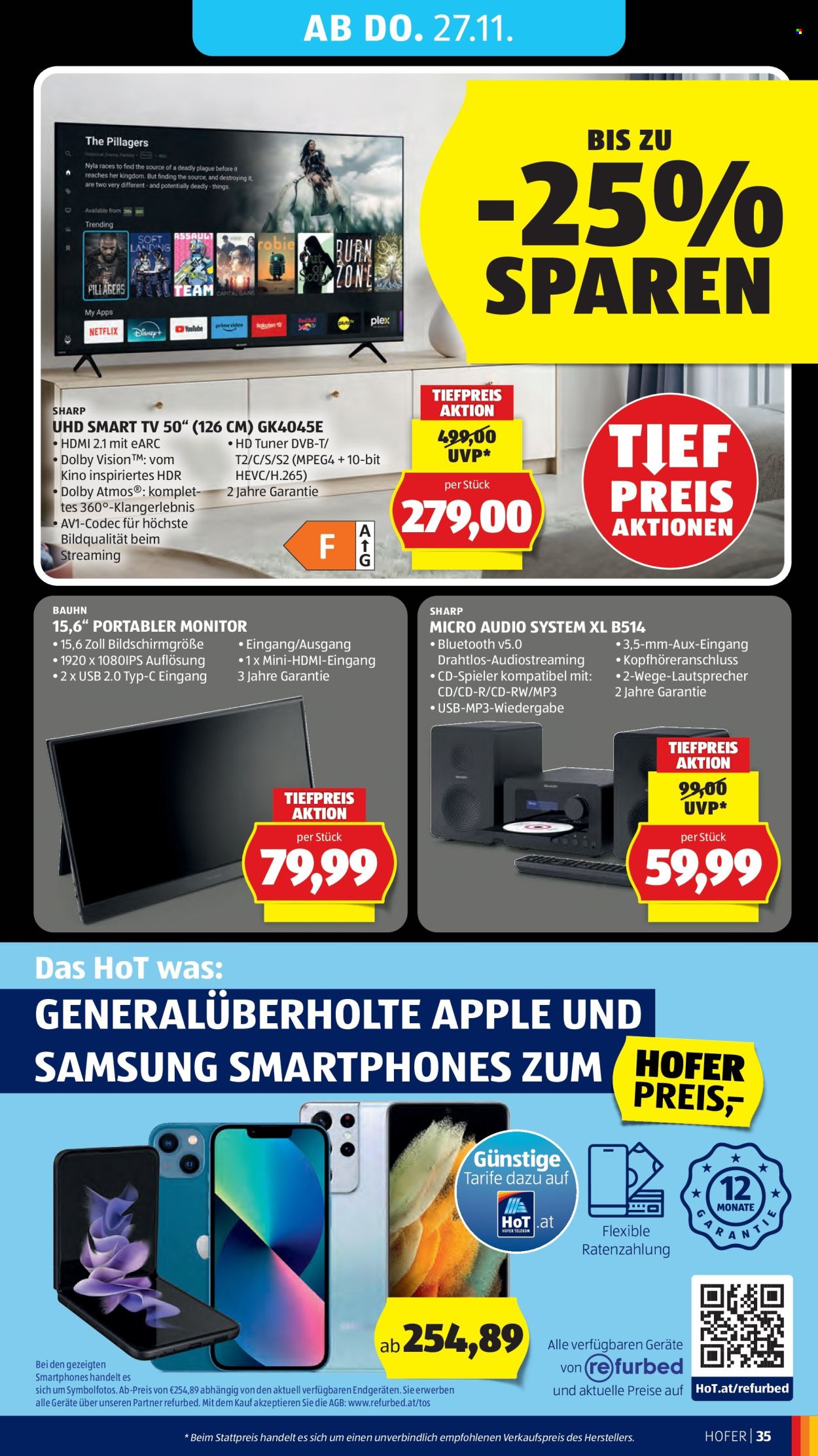 Angebote Hofer - 21.11.2025 - 27.11.2025. Seite 49