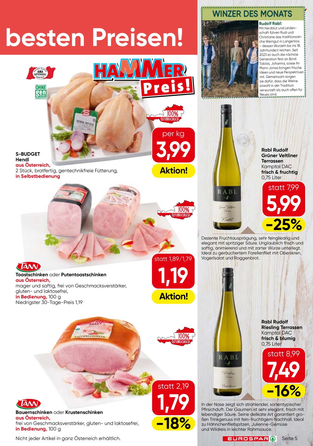 Angebote EUROSPAR - 20.11.2025 - 3.12.2025. Seite 5