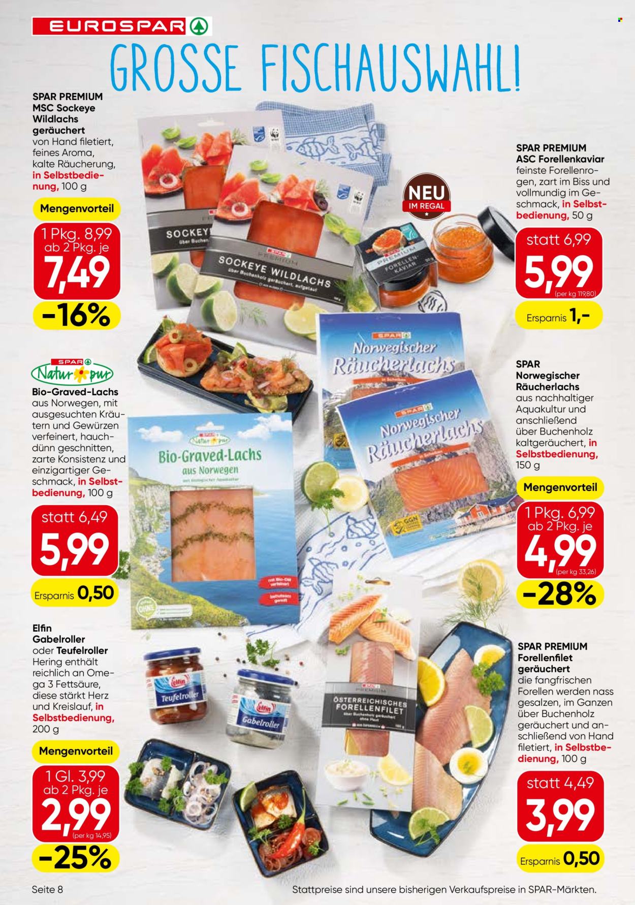 Angebote EUROSPAR - 20.11.2025 - 3.12.2025. Seite 8