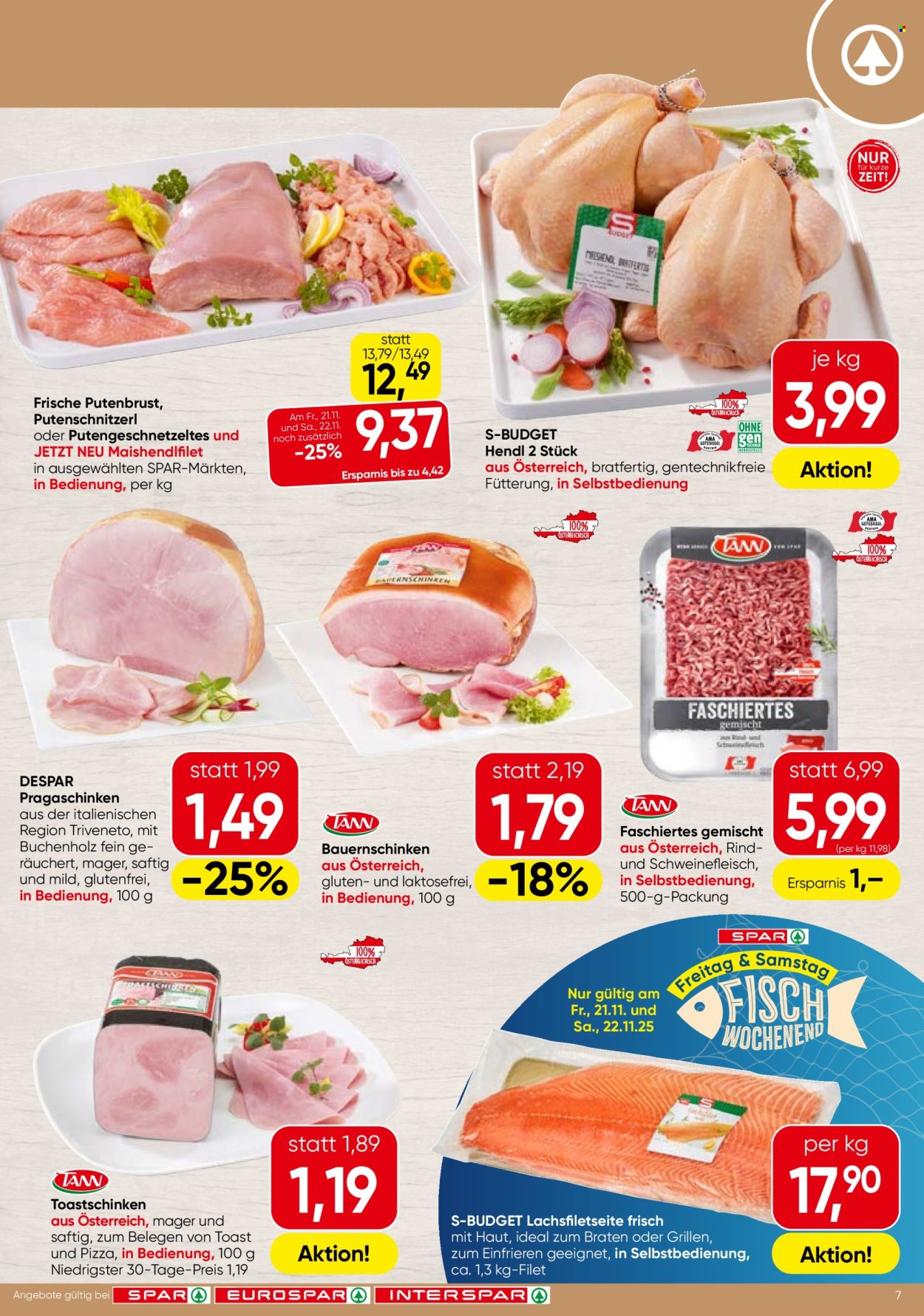 Angebote SPAR - 20.11.2025 - 3.12.2025. Seite 7