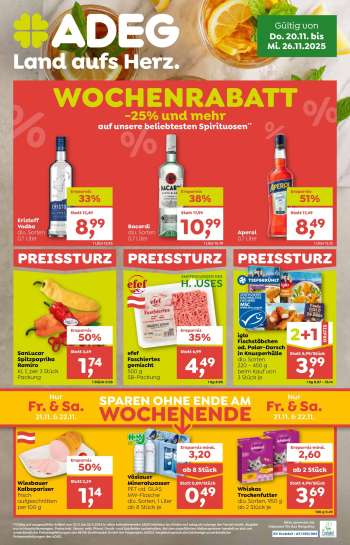Angebote ADEG - 20.11.2025 - 26.11.2025.