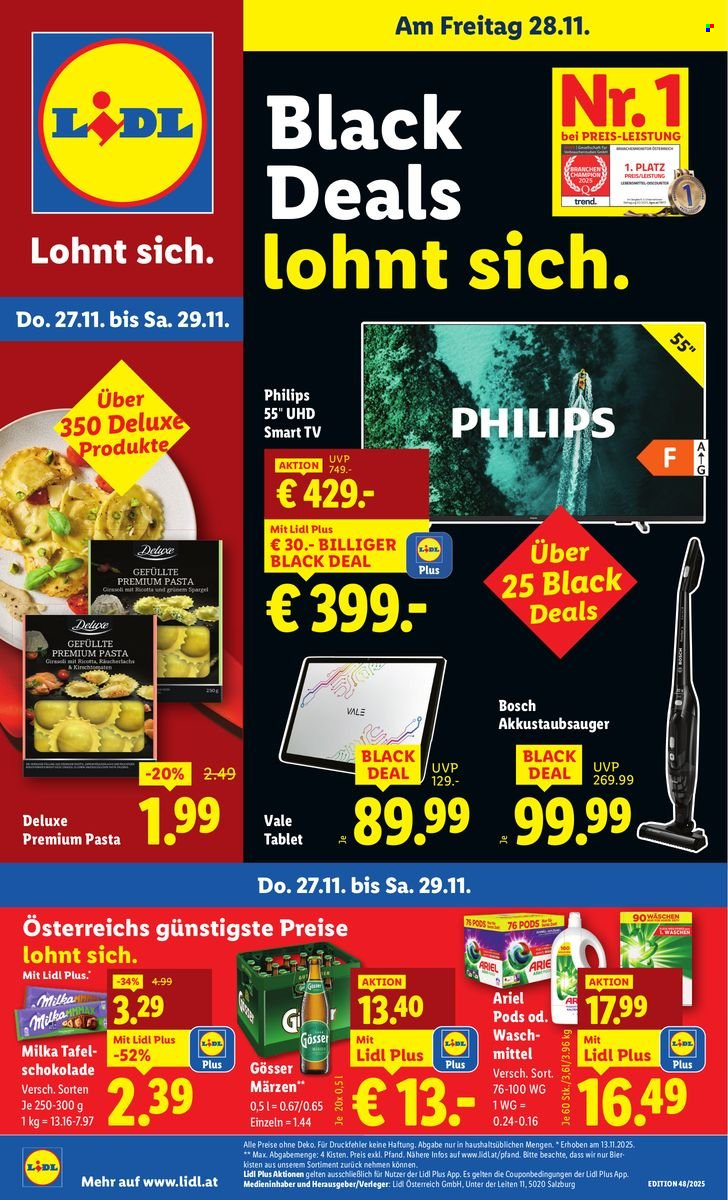 Angebote Lidl - 27.11.2025 - 3.12.2025. Seite 1