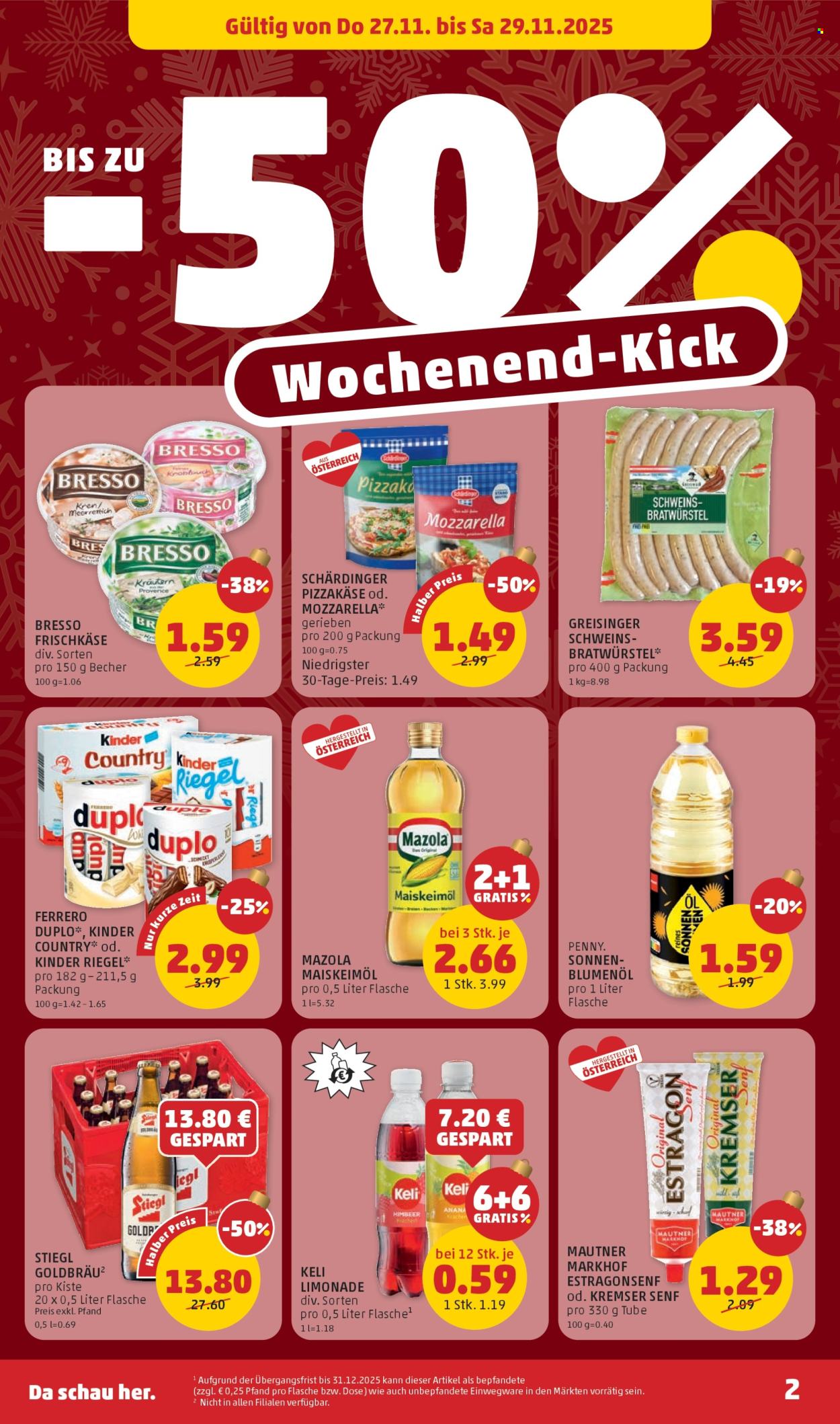 Angebote Penny - 27.11.2025 - 3.12.2025. Seite 2