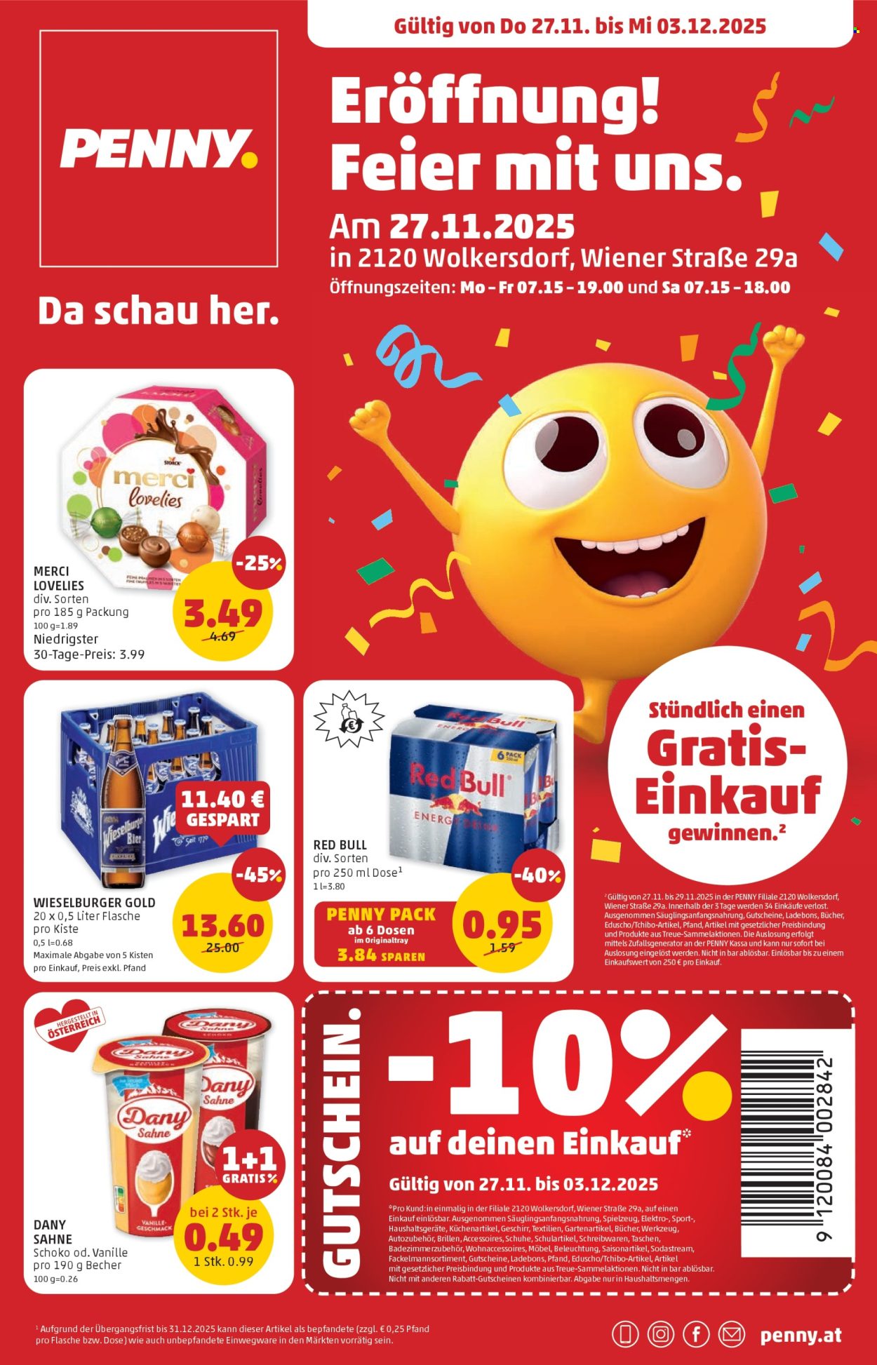 Angebote Penny - 27.11.2025 - 3.12.2025. Seite 1