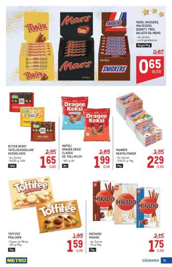 thumbnail - MARS, SNICKERS, MALTESERS, BOUNTY, TWIX, BALISTO OD. M&MS