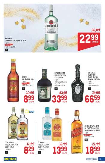 thumbnail - Don Diego Tequila Silver oder Gold