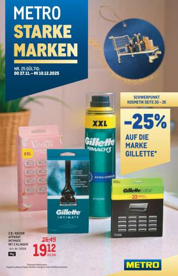 Angebote Metro - 27.11.2025 - 10.12.2025.