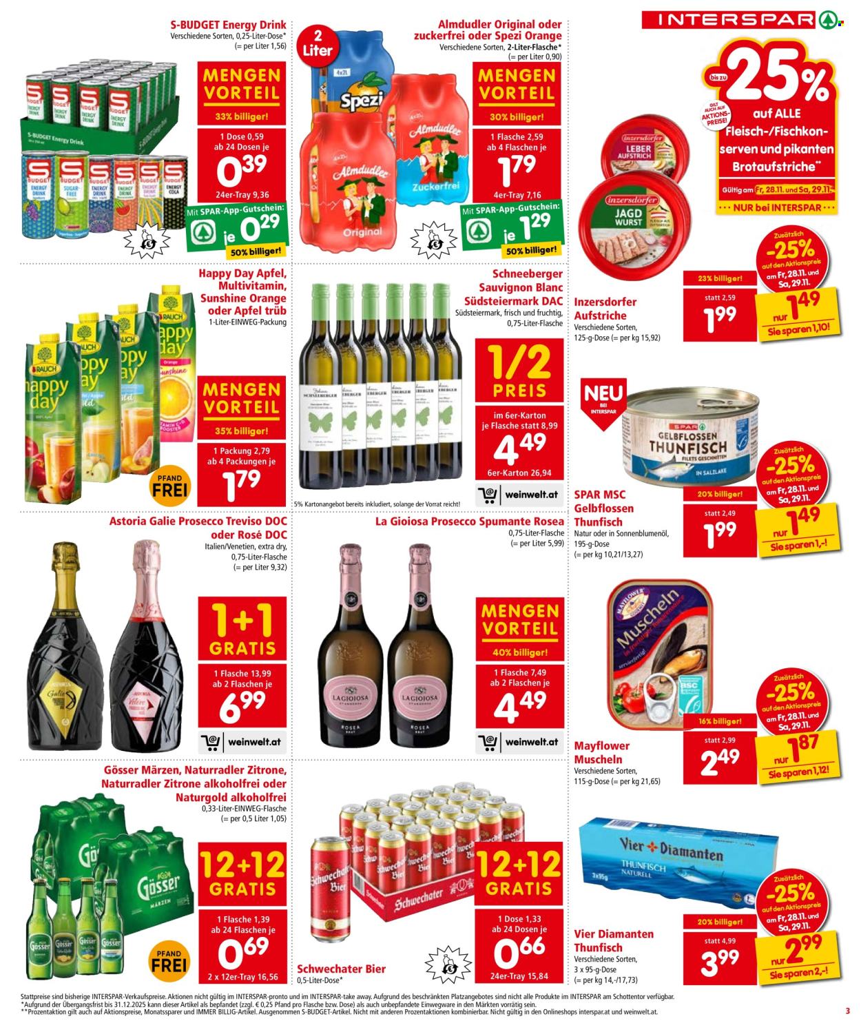 Angebote INTERSPAR - 27.11.2025 - 3.12.2025. Seite 4