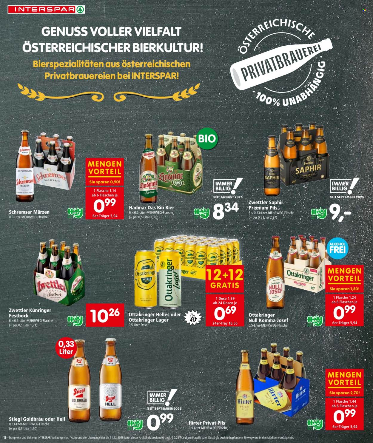 Angebote INTERSPAR - 27.11.2025 - 3.12.2025. Seite 9