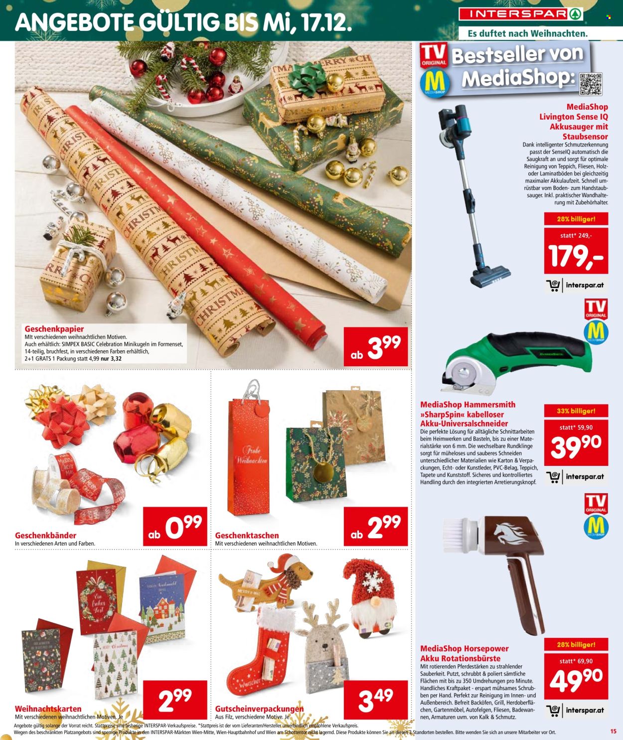 Angebote INTERSPAR - 27.11.2025 - 3.12.2025. Seite 16