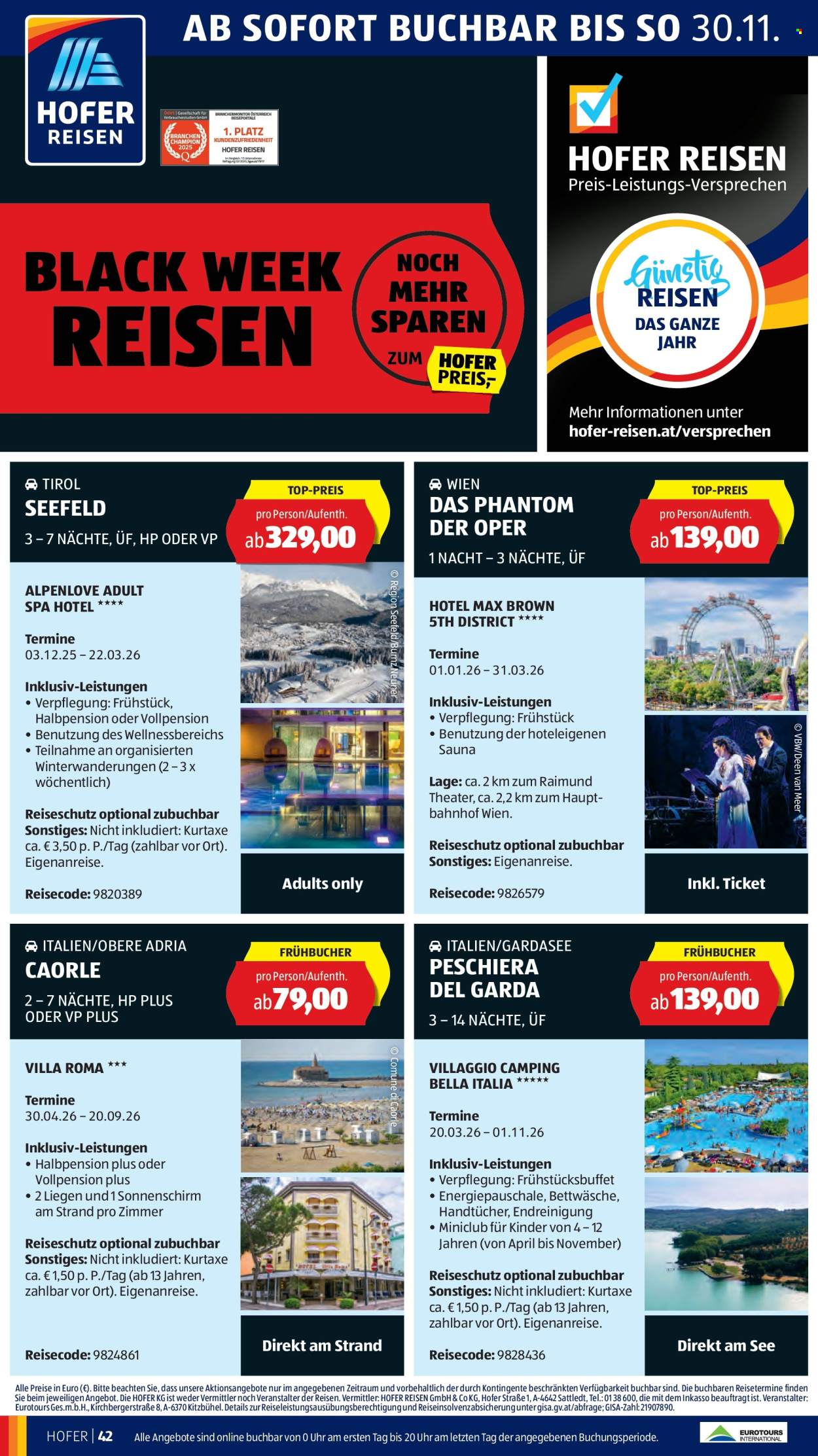 Angebote Hofer - 28.11.2025 - 4.12.2025. Seite 58