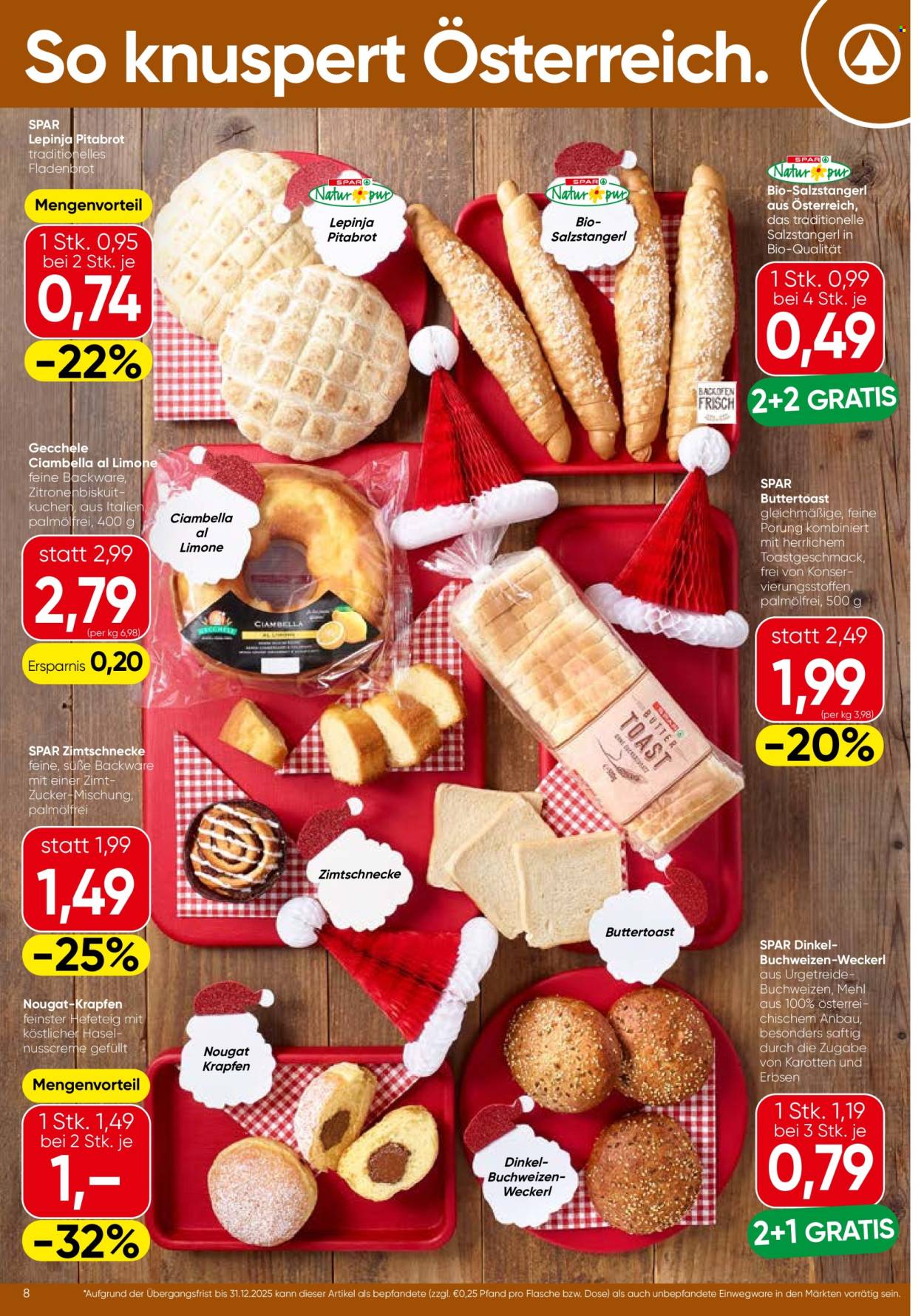 Angebote SPAR - 27.11.2025 - 3.12.2025. Seite 8