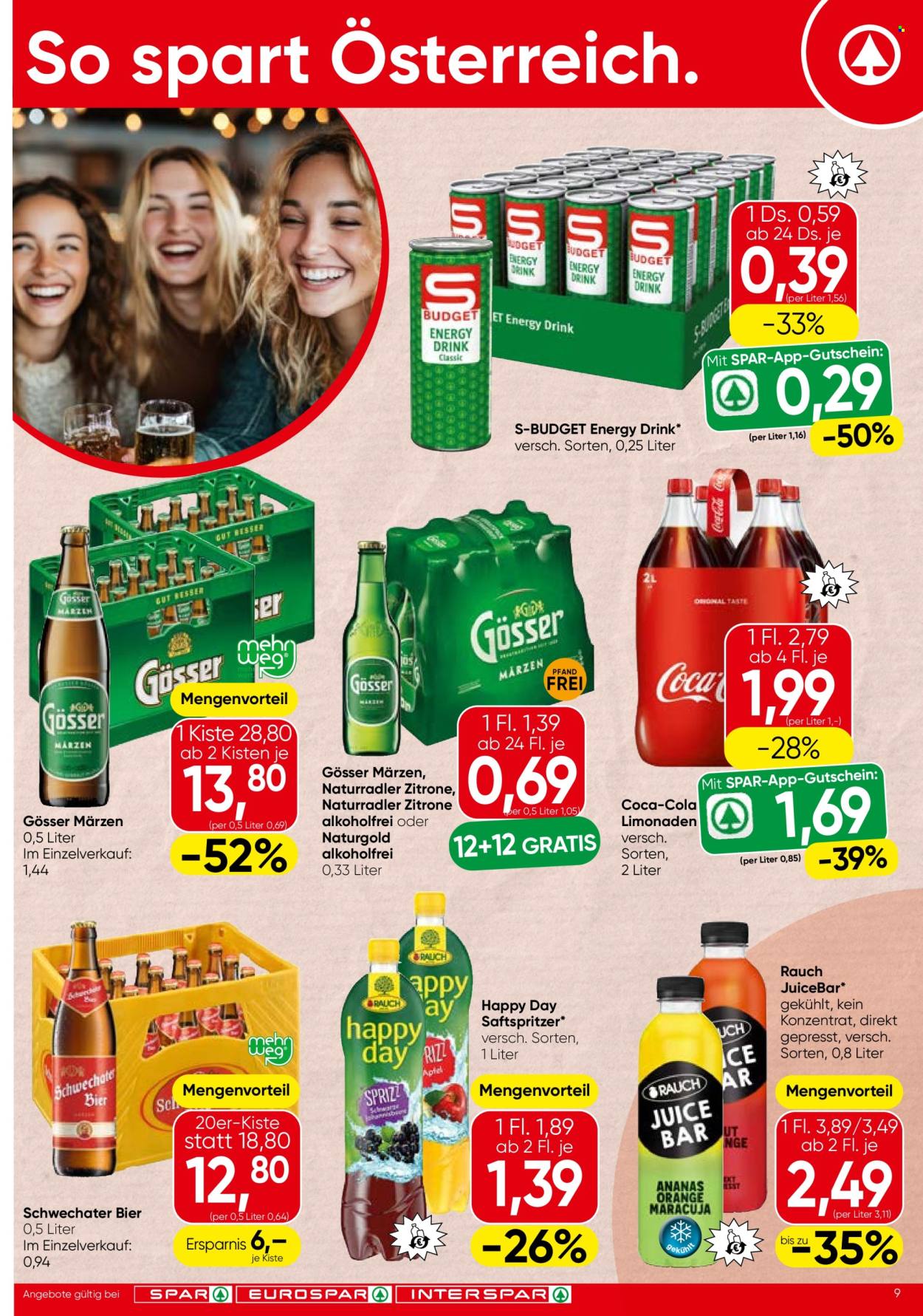 Angebote SPAR - 27.11.2025 - 3.12.2025. Seite 9